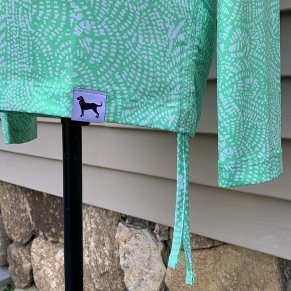 The Black Dog Ladies Outfitters Half Zip - Minty Green - Picture 5 of 16